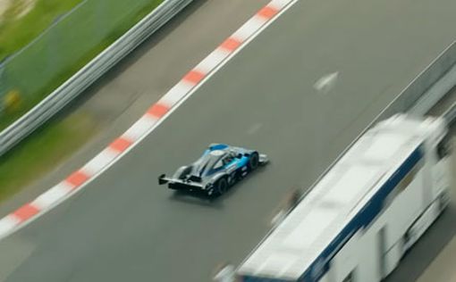 Электрический гоночный автомобиль установил новый рекорд