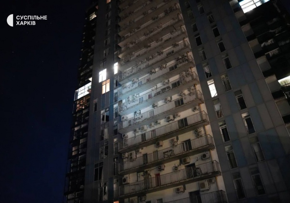 Ночной обстрел РФ: в Харькове попадание в дом, Одесса частично без света. Фото