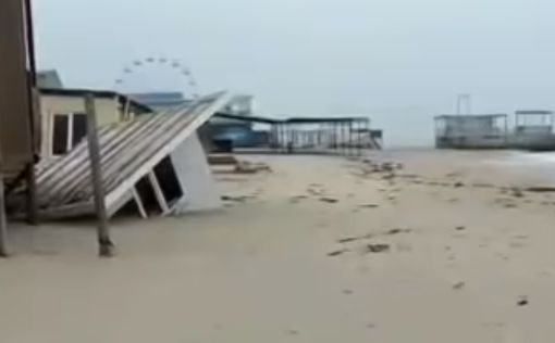 Популярный украинский курорт пострадал от шторма