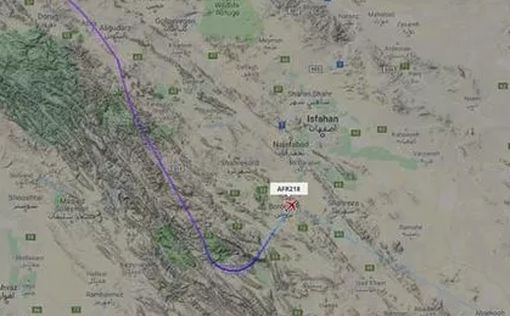 Самолет AIR France пропал над Ираном