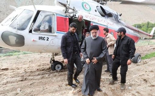 Иранское государственное ТВ: на месте крушения вертолета нет признаков жизни