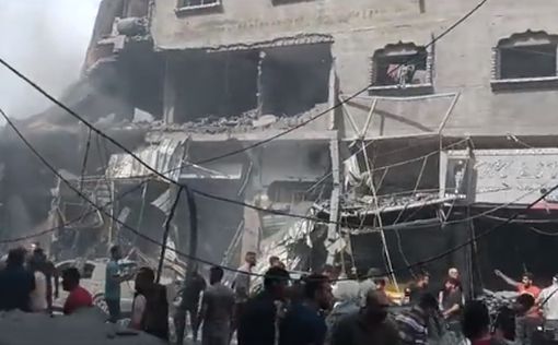 Видео: в Газе "складываются" многоэтажки