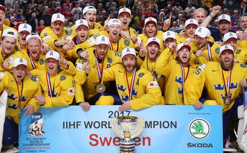 Сборная Швеции выиграла чемпионат мира по хоккею