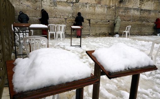 Израиль снова штормит: снегопады, наводнения и ураганы