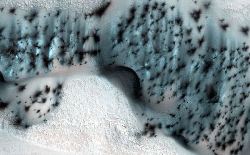 NASA сняло марсианскую зиму