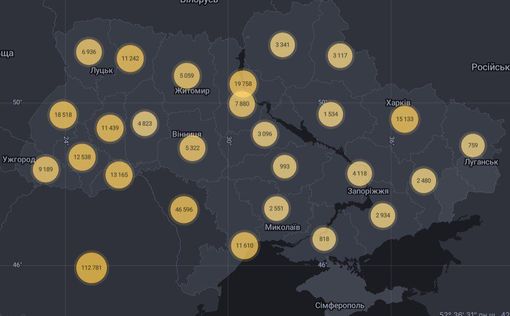 COVID-19 в Украине: 2 884 новых зараженных