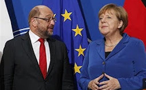 Меркель и Шульц провели первые коалиционные переговоры