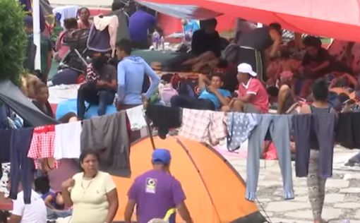 В США отправился очередной караван мигрантов из Сальвадора