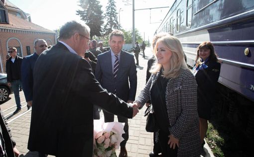 Президент Словакии прибыла в Киев с прощальным визитом