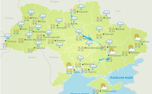 Погода в Украине: ожидается резкое похолодание