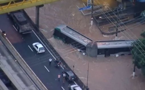12 человек стали жертвами наводнения в Сан-Паулу