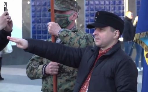 В Киеве прошел марш в честь дивизии СС Галичина