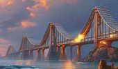 "Бавовна" на Крымском мосту глазами ИИ. Фото | Фото 5