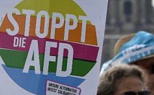 Тысячи людей в Дрездене протестуют против правой партии AfD