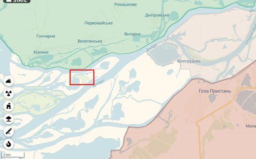 Сырский: ВСУ удалось отбит остров Нестрыга