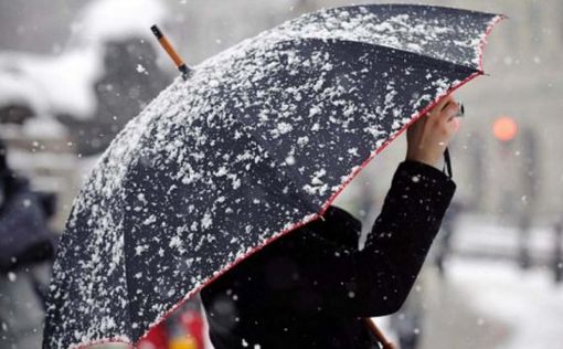 Киев накроет мокрый снег, на дорогах