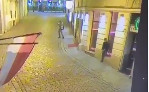 Вена: момент убийства жителя попал на видео