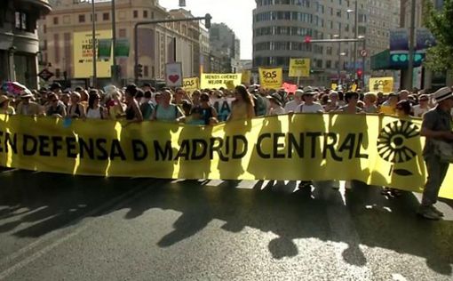 Борьба с загрязнением воздуха: жители Мадрида протестуют