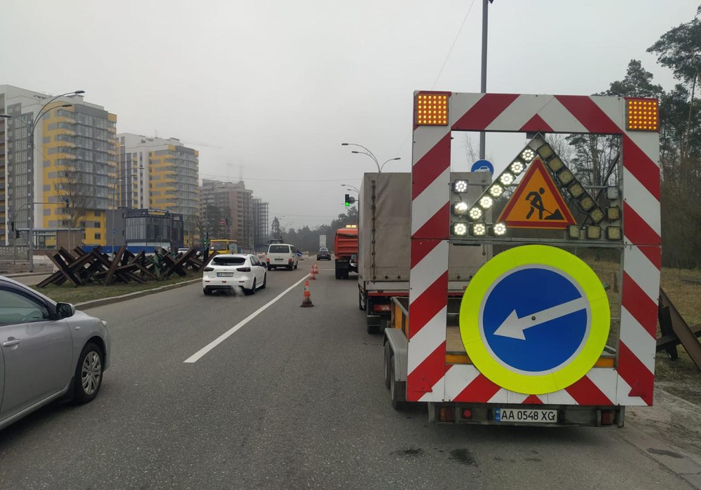 В Киеве появится первый дублирующий наземный переход. Фото
