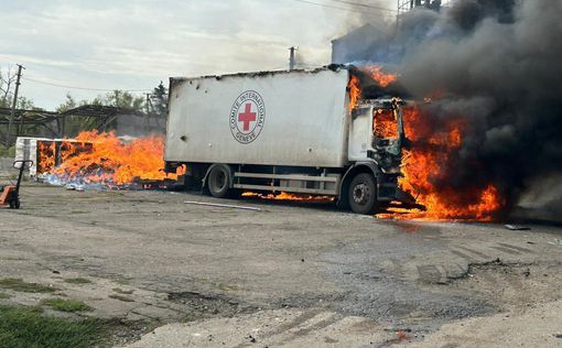 РФ атаковала на Донетчине машину Красного Креста: есть погибшие, раненые