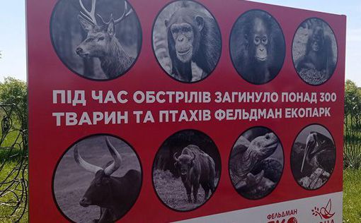 В экопарке под Харьковом установят памятники погибшим в войне животным