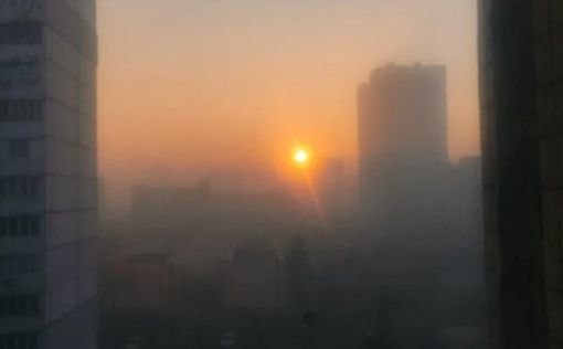 Киев занял второе место в мире по загрязненному воздуху | Фото: twitter