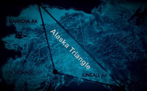 Аляскинский треугольник, где исчезли 20000 человек, появились НЛО и снежные люди