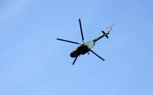 У вертолета из кортежа Медведева оторвало хвост