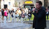 Во Львове открыли фонтан в честь "Да Винчи" и погибших добровольцев. Фото | Фото 12