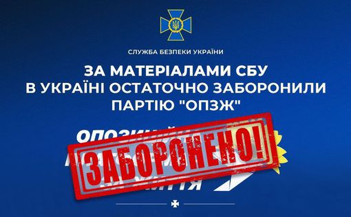 В Украине окончательно запретили деятельность "ОПЗЖ"