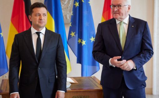 О чем поговорили президенты Украины и Германии