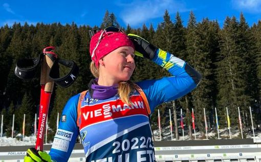Украинка Меркушина стала чемпионкой Европы по биатлону