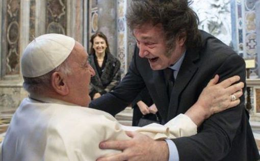 Мілей наніс візит тому самому Папі, якого не так давно називав "імбецилом"