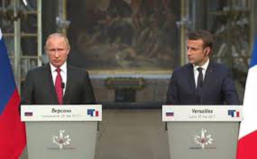 Макрон - Путину: прекратить войну в Украине