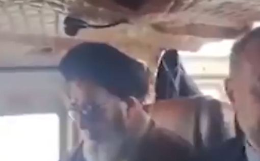 Останнє відео перед падінням вертольота президента Ірану