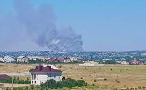 Уничтожен склад боеприпасов россиян в Чернобаевке