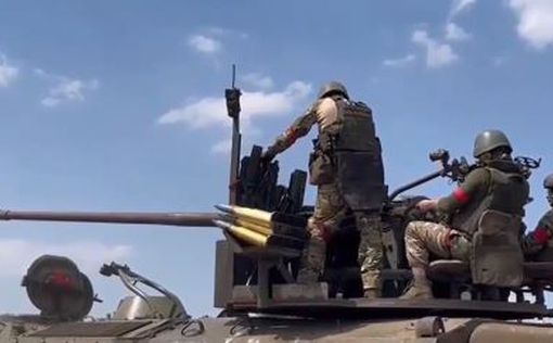 Відео розриву снаряда в російській артсистемі С-60