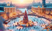 Новогодний Киев глазами ИИ: волшебство огоньков и украшений. Фото | Фото 6