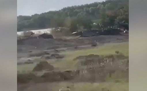 Видео: уничтоженные российские колонны в Новой Каховке