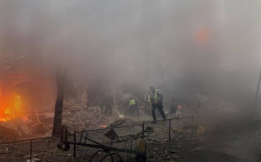 К Киеве пожары, метро не работает, есть пострадавшие