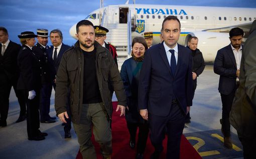Президент Владимир Зеленский прибыл во Францию