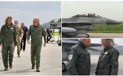 Міністр Олленгрен "пригнала" у Румунію три F-16 для навчання українських пілотів