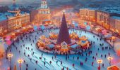 Новогодний Киев глазами ИИ: волшебство огоньков и украшений. Фото | Фото 5
