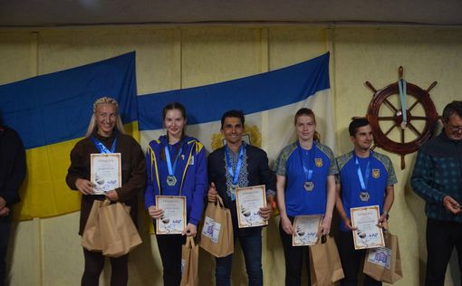 Запорожские яхтсмены стали чемпионами Украины
