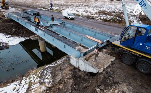 Франция восстановит разрушенные мосты в Черниговской области