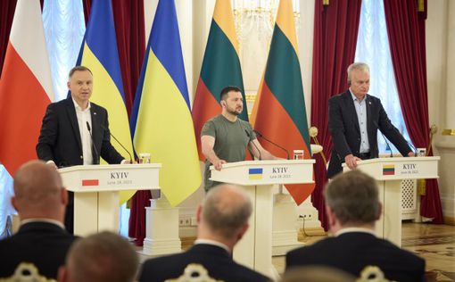 Президенты Украины, Польши и Литвы обсудили "зерновую сделку" и расширение НАТО | Фото: фото: president.gov.ua