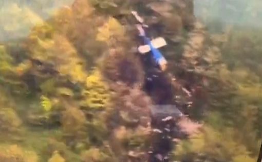 Відео: момент виявлення вертольота президента Раїсі, що розбився