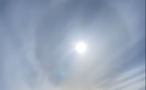 Украинские полярники показали радугу вокруг солнца. Фото, видео