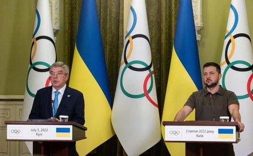 Зеленский провел встречу в Киеве с президентом МОК