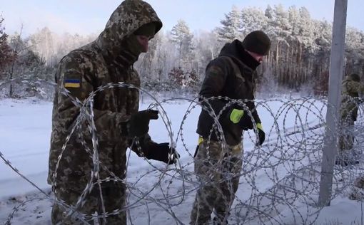 Украина строит на границе с Беларусью вертолетные площадки